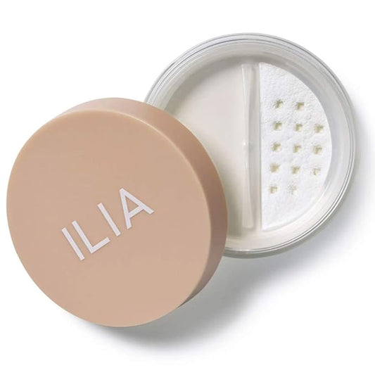 ILIA - Soft Focus Finishing Powder | Non-Toxic, Vegan, Cruelty-Free, Talc-Free, Lightweight + Long Lasting for All Skin Types (0.32 oz | 9 g)-VivaGrace Women