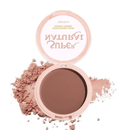 Oil Control Face Pressed Powder, Matte powder setting powder, long-lasting and waterproof loose powder, Flawless Lightweight Face Cosmetics, Cruelty-free, (08, 1 Pcs)-VivaGrace Women