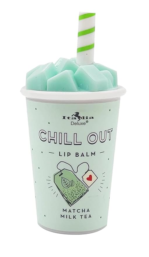 Chill Out Lip Balm 6 Piece Set - Caramel Macchiato, Pina Colada, Cotton Candy, Strawberries n' Cream, Very Berry, Matcha Milk Tea-VivaGrace Women