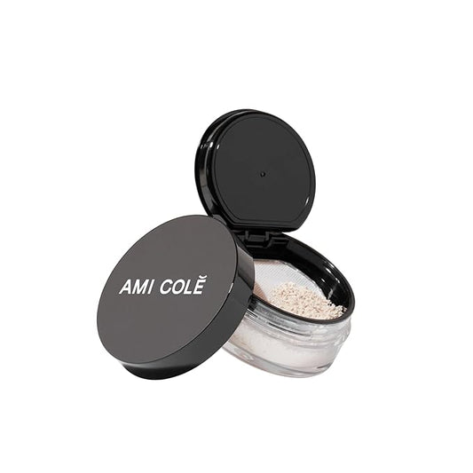 Ami Colé Skin Melt Talc-Free Loose Setting Powder Translucent, face powder, makeup, finishing powder, lightweight-VivaGrace Women