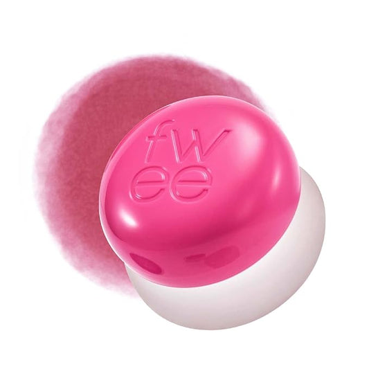 Lip&Cheek Blurry Pudding Pot | Blushed Moment - Cherry | Makeup Blush, Buildable Lightweight, Multi-Use Soft Matte Finish | 5g-VivaGrace Women