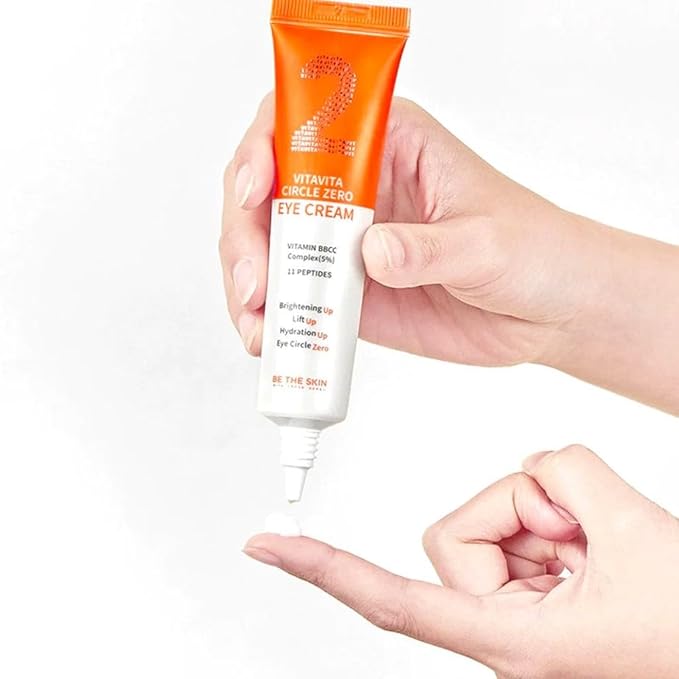 [Be the skin] Vitavita Circle Zero Eye Cream 1.23 oz / 35 g | Multivitamin eye cream with lifting and moisturizing properties | Cruelty-Free-VivaGrace Women