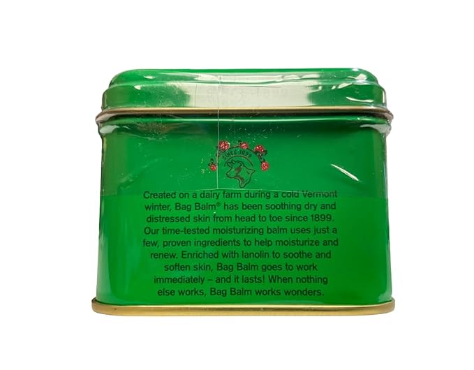 Bag Balm Vermont's Original for Dry Chapped Skin Conditions - Hand & Body (4 Ounce (Pack of 3))-VivaGrace Women