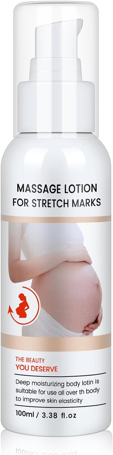 Stretch Mark Cream for Pregnancy - Brightening and Moisturizing with Collagen and Avocado Extract - Promotes Skin Elasticity and Fades Postpartum Stretch Marks - for Use on The Tummy, HIPS - 3.38 oz-VivaGrace Women