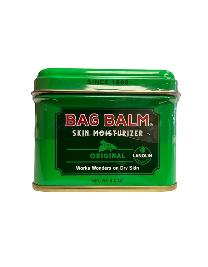 Bag Balm Vermont's Original for Dry Chapped Skin Conditions - Hand & Body (4 Ounce (Pack of 3))-VivaGrace Women