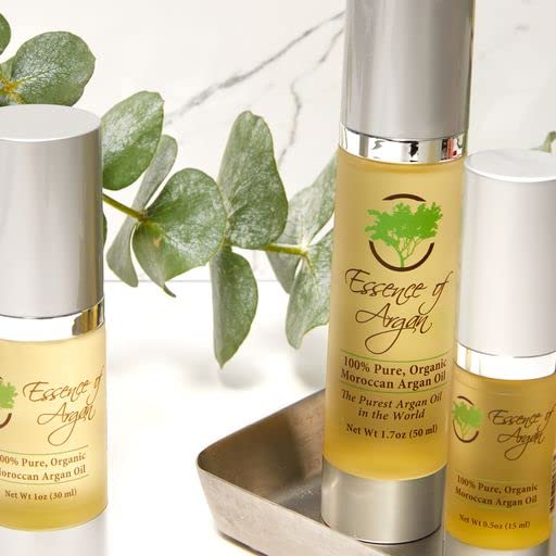 Essence Of Argan 100% Pure Moroccan Organic Argan Oil - Natural EcoCert Oil that Nourishes, Conditions and Moisturizes Your Skin, Hair and Nails-VivaGrace Women