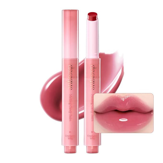Dasique Melting Candy Balm (#10 Cranberry Whip) | Glossy Balm | Moisturizing | For dry Lips | Vegan-VivaGrace Women