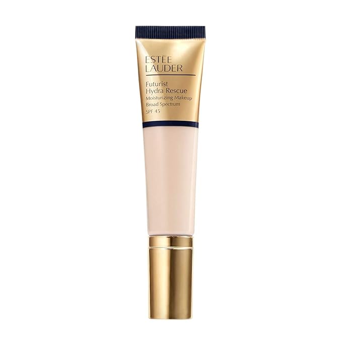 Estée Lauder Futurist Hydra Rescue Moisturizing Foundation SPF 45, 12 Hour Glow, 1.2 oz., 1N2 Ecru-VivaGrace Women