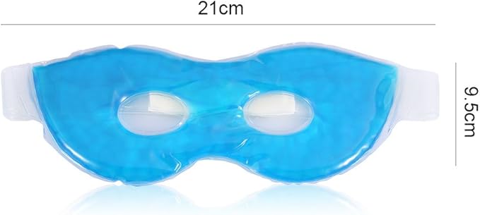 Therapeutic Cold or Warm Eye Mask,Soothing Relaxing Comfortable with Adjustable Strap Gel Remedy Relief Masks-VivaGrace Women