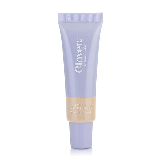 Clover Skin Is In Serum Foundation | Hydrating Face Serum, Lightweight Foundation, Cruelty-Free & Vegan | With Squalane And Sunflower Seed Wax | 30 ml - Shade 02 (Fair)-VivaGrace Women