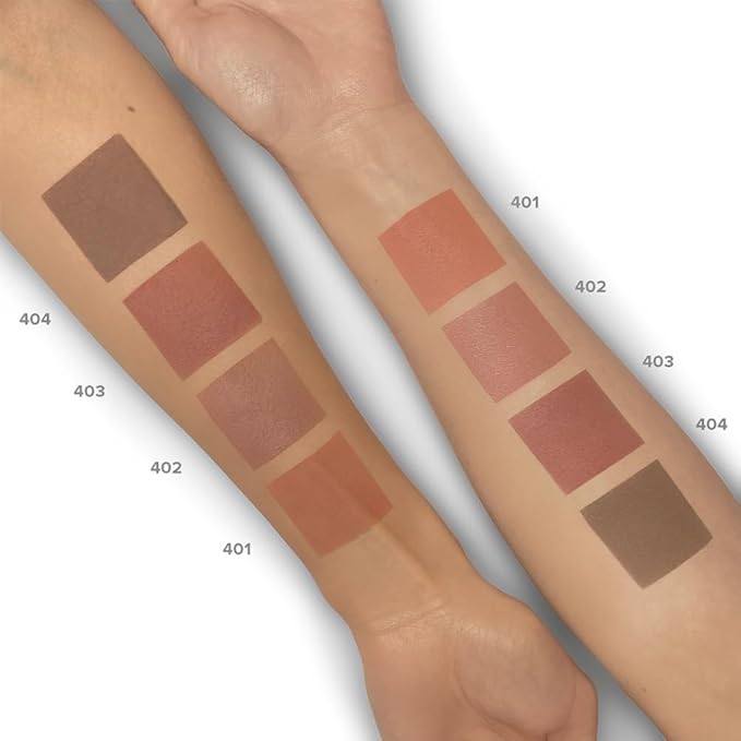 Lamel Blush Cheek Rouge Color Mini - Blendable Natural Blush Powder - Enhances & Defines Shapes & Features - Shading & Contouring Powder Blush - 4 Universal Shades - № 402 (Rouge) - 3.8g / 0.13 oz-VivaGrace Women