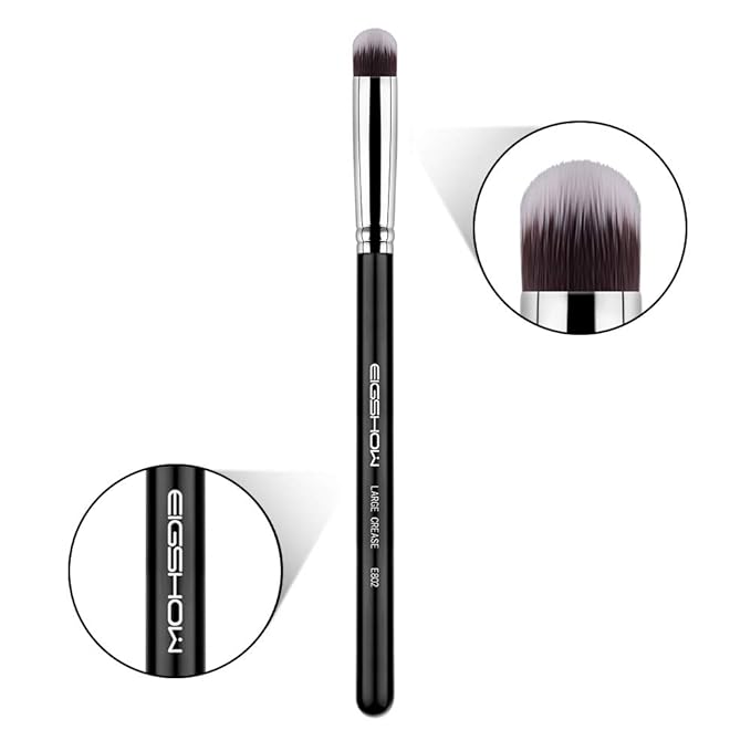 Crease Eyeshadow Brush, EIGSHOW Precision Eye Shadow Blending Brushes for Base Application Smudging Defining, Soft, Dense Bristles (E802)-VivaGrace Women