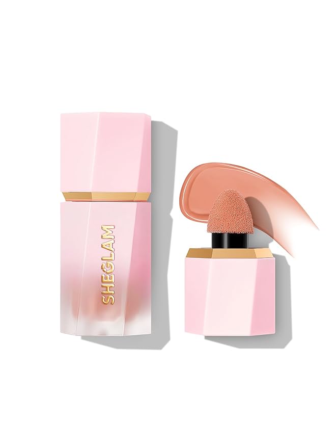 SHEGLAM Color Bloom Liquid Blush Makeup for Cheeks Matte Finish - Hush Hush-VivaGrace Women