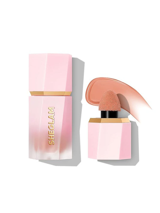 SHEGLAM Color Bloom Liquid Blush Makeup for Cheeks Matte Finish - Hush Hush-VivaGrace Women