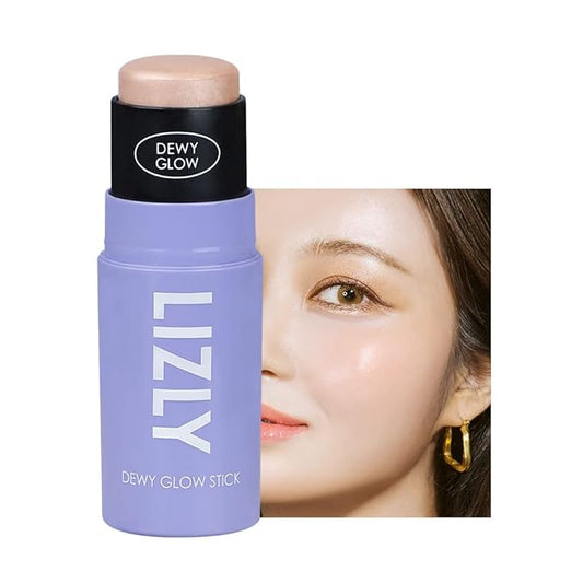Vegan Blush Stick Multi Balm Cheek Stick Korean Make Up Dewy Glow Balm Stick sonrojo (03 Luminous)-VivaGrace Women