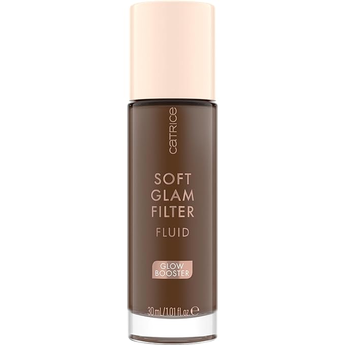 Catrice | Soft Glam Filter Fluid | Luminous Make Up Base & Highlighter for Radiant Complexion | With Vitamin E & Squalene | Vegan & Cruelty Free (98 | Deep)-VivaGrace Women