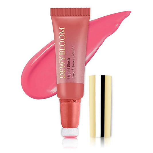 Blush Beauty Wand,Matte Face Blush Contour Wand with Cushion Applicator,Smooth Creamy Dewy Liquid Blush Wand,Blendable Blush Rouge Stick for Cheek,Cruelty-free,103 Rosa,Cool Pink-VivaGrace Women
