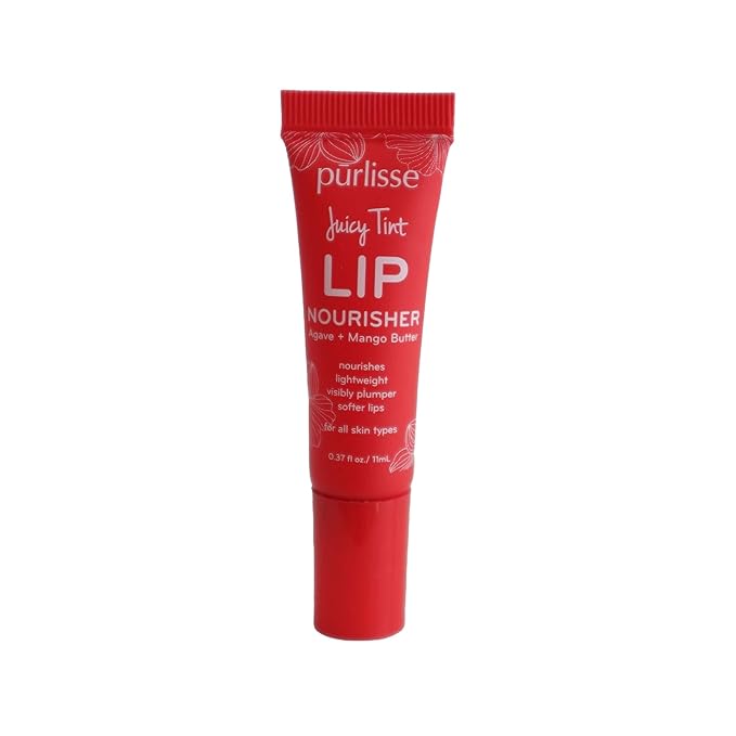 Purlisse Juicy Tint Lip Nourisher - Tinted Lip Moisturizer (Ruby Shine)-VivaGrace Women