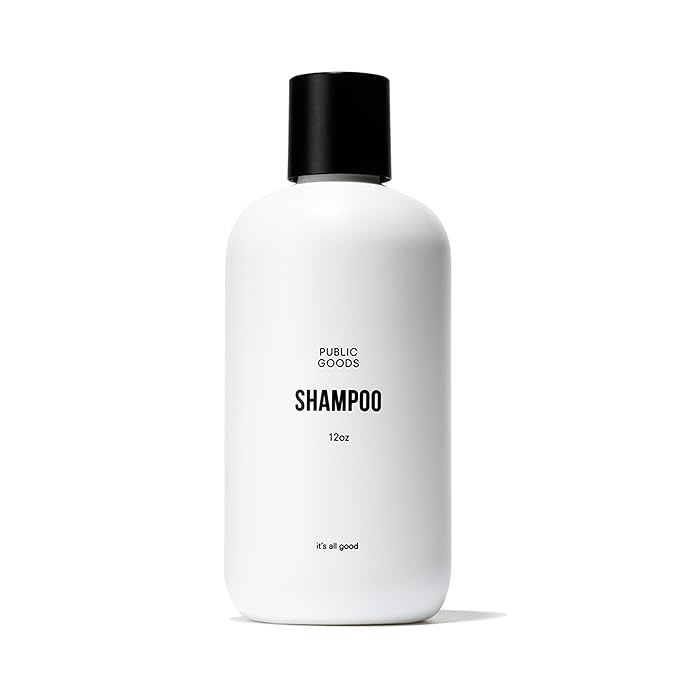 Public Goods Shampoo for Women & Men | Natural Gentle Shampoo to Cleanse & Nourish All Hair Types | Made with Organic Essential Oils | Sulfate & Paraben Free | Vegan | Made in Canada | 12 Fl Oz Bottle-VivaGrace Women