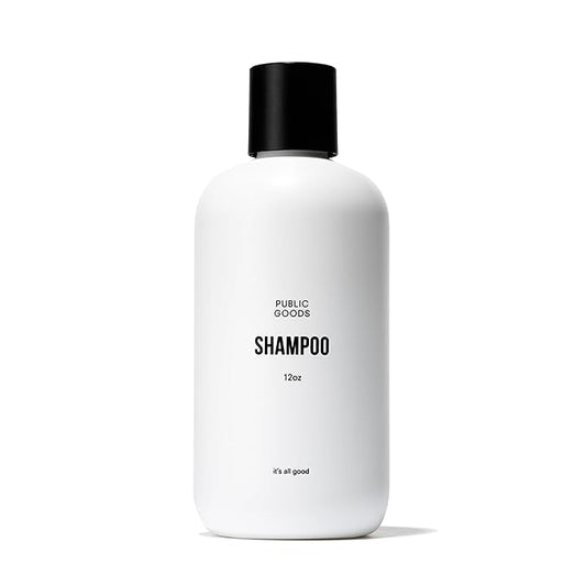 Public Goods Shampoo for Women & Men | Natural Gentle Shampoo to Cleanse & Nourish All Hair Types | Made with Organic Essential Oils | Sulfate & Paraben Free | Vegan | Made in Canada | 12 Fl Oz Bottle-VivaGrace Women