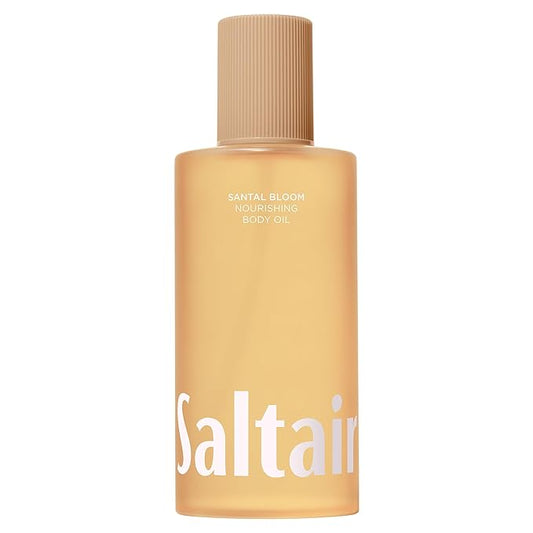 Saltair Body Oil. Jumbo Size Santal Bloom After Shower and Bath Oil Moisturizer for Women and Men. Botanical, Non-Greasy, and Well-Absorbing Lotion for Hydrating Dry Skin. 10oz Bottle-VivaGrace Women