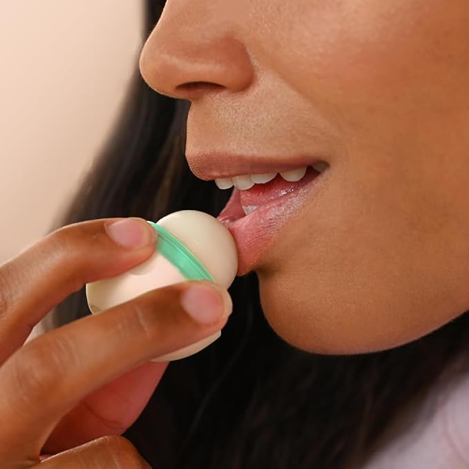 eos 100% Natural Lip Balm- Pineapple Passionfruit, All-Day Moisture, Made for Sensitive Skin, Lip Care Products, 0.25 oz-VivaGrace Women