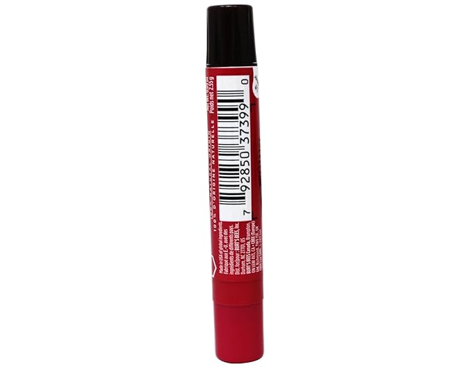 Burt's Bees Lip Shimmer, Rhubarb 0.09 oz (Pack of 3)-VivaGrace Women