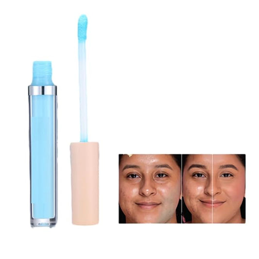 MAEPEOR Liquid Conceal Contour 7 Colors Cream Lightweight Liquid Concealer Contour Makeup for Concealing Blemishes, Brighten Dark Circles (Color 03 Blue)-VivaGrace Women