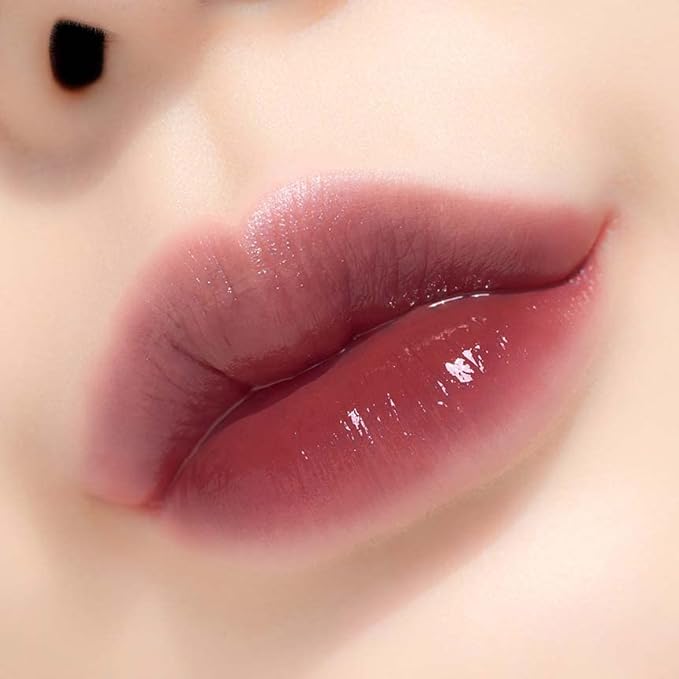 keybo Lip Plumper Dotom Lip Plus 16 Colors, 3 Steps Extreme Plumping Clear Lip Gloss by Essence Lip Care Oil & 16 Color Tints from Korean Makeup (07. Autumn Rose)-VivaGrace Women