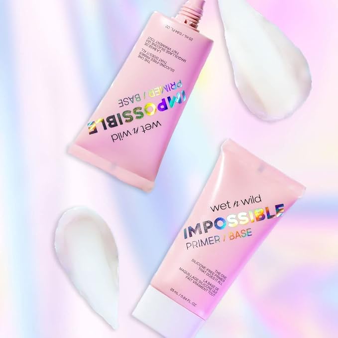 wet n wild Prime Focus Impossible Primer, Clear, Hydrating Matte Finish, 0.84 Fl Oz-VivaGrace Women