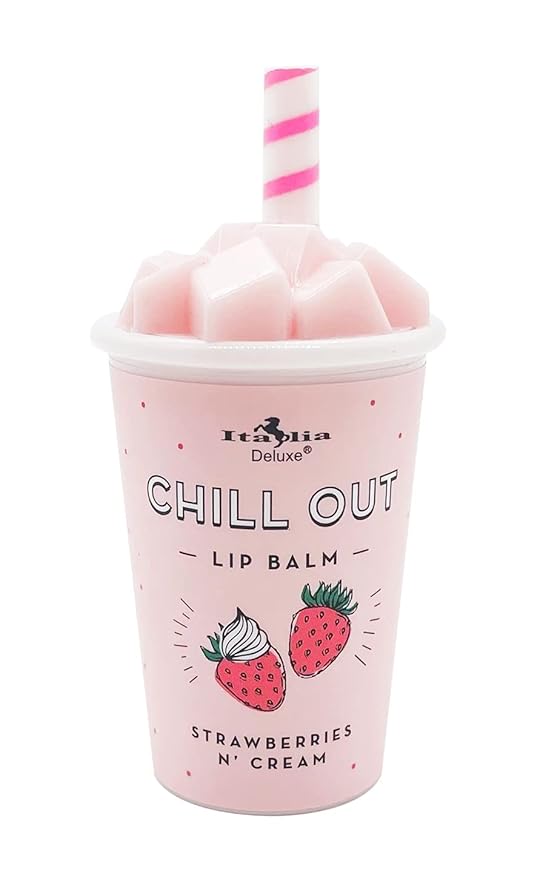 Chill Out Lip Balm 6 Piece Set - Caramel Macchiato, Pina Colada, Cotton Candy, Strawberries n' Cream, Very Berry, Matcha Milk Tea-VivaGrace Women