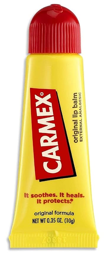 Carmex+Lip+Balm+Classic+Medicated+.35+oz+(10+g)+(1)-VivaGrace Women