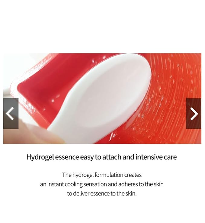 PS.PRETTYSKIN Rose Lip Masks for Dry Lips Care, Hydrogel Formula, moisture,nutrition, elasticity and vitality of lips,Rosa Centifolia Flower Extract,castor seed oil Extract,Lip care, Pack of 20-VivaGrace Women