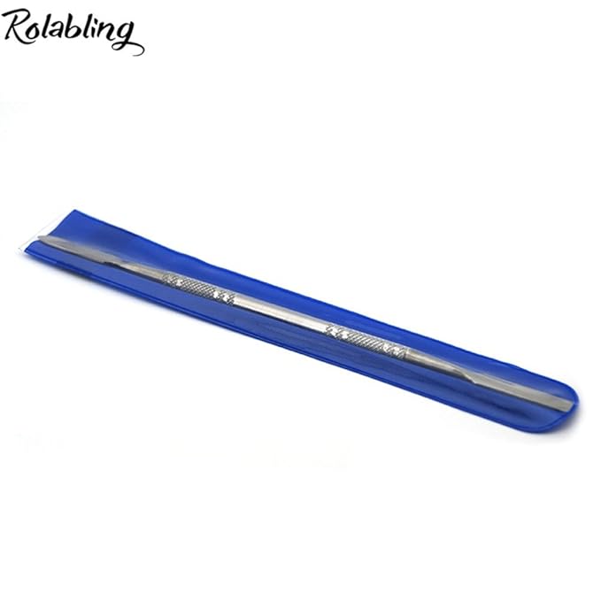 7.2 inches Pro Stainless Steel Make Up Spatula Double Sided Cosmetic Stirring Rod Nail Art Manicure Tools (size-2)-VivaGrace Women