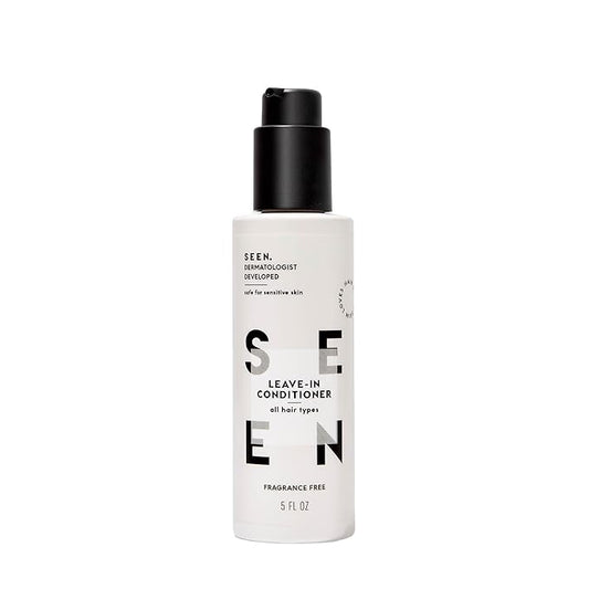SEEN Leave-In Conditioner, Fragrance Free - Leave-In Hair Conditioner & Heat Protectant Spray- Detangles & Hydrates- No Parabens, Sulfates or Phthalate-VivaGrace Women
