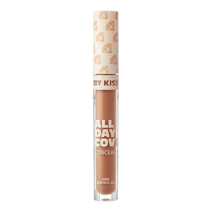 Ruby Kisses All Day Concealer Lightweight Full Coverage Multi-Use Concealer 0.13 Fl Oz (Fawn)-VivaGrace Women