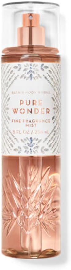 Bath & Body Works - 3 Piece Bundle - Spray - Body Cream - Shower Gel - Full Size and Gift Bag HELLO GORGEOUS (Pure Wonder)-VivaGrace Women