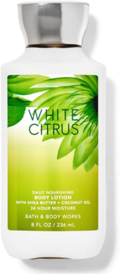 Bath & Body Works - 3 Piece Bundle - Spray - Body lotion - Shower Gel - Full Size and Gift Bag HELLO GORGEOUS (White Citrus)-VivaGrace Women