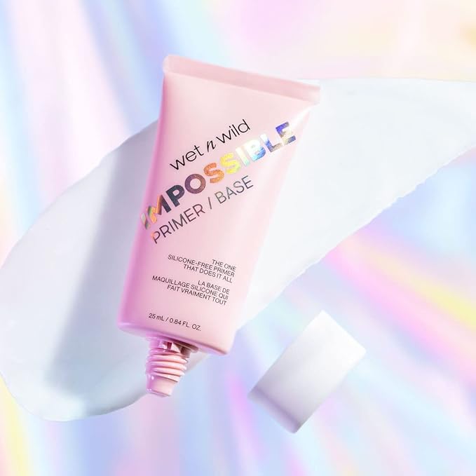wet n wild Prime Focus Impossible Primer, Clear, Hydrating Matte Finish, 0.84 Fl Oz-VivaGrace Women
