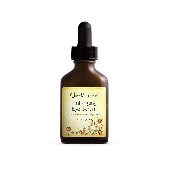 Anti Aging Eye Serum | Hydrating Eye Serum for Younger Complexion | Rapid Wrinkle Repair | Natural and Effective Eye Care | Just Nutritive | 1 Oz-VivaGrace Women