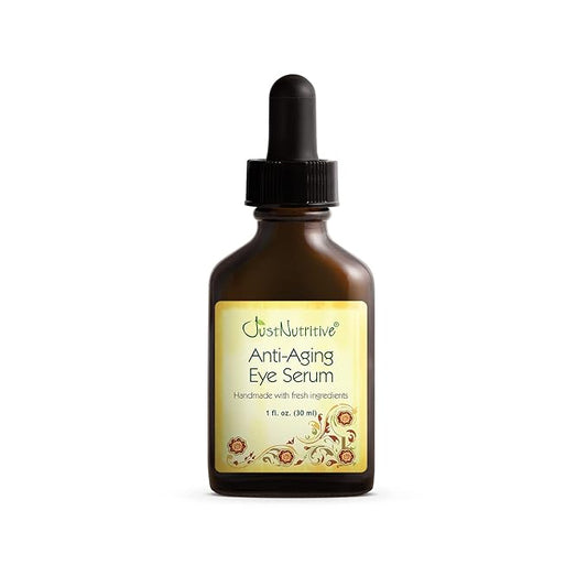 Anti Aging Eye Serum | Hydrating Eye Serum for Younger Complexion | Rapid Wrinkle Repair | Natural and Effective Eye Care | Just Nutritive | 1 Oz-VivaGrace Women