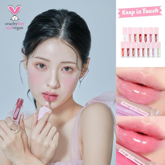 Jelly Plumper Tint | Non-Sticky, Long-Lasting Lip Gloss | Vegan and Cruelty-Free Korean Lip Tint (Berry Crush)-VivaGrace Women