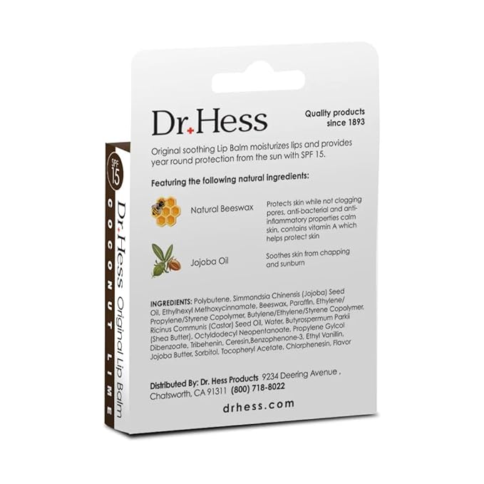 Original Udder Stick SPF Lip Balm, Soothing Moisturizer Sun Screen Balm for Dry Lips with Jojoba, Beeswax & Shea Butter, Total Lip Care, Hydration & Repair, Coconut-Lime Flavor, 4 Pack-VivaGrace Women