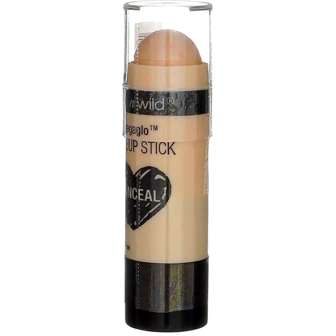 Wnw Megaglo Mkeup Stk 808 Size .21 O Wet N Wild Megaglo Makeup Stick 808 Nude For Thought 0.21oz-VivaGrace Women