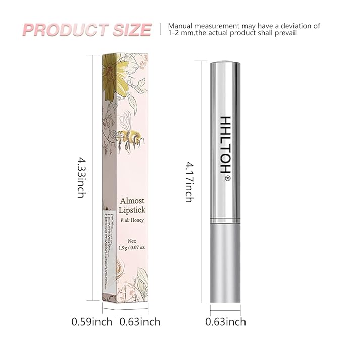 1PCS Orange Pink Honey Tinted Lip Balm Lipstain Lip Tint - Sheer Hydrating Long-Lasting Lipstick for Women All Skin Tones - Moisturizing Lip Gloss, Nourishing Lip Balm with Natural Cherry Tint-VivaGrace Women