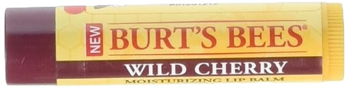 Burt's Bees Lip Balm Wild Cherry -0.15 oz, 2 Pack-VivaGrace Women