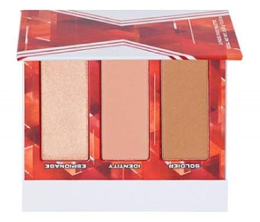 Markwins International Collection Marvel Black Widow Face Trio Palette ~ Light-VivaGrace Women