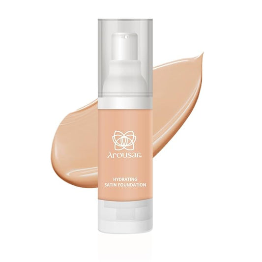 Liquid Foundation Makeup, Improves Uneven Skin Tone, Lightweight and Flawless Coverage for Hours 5# MEDIUM-VivaGrace Women