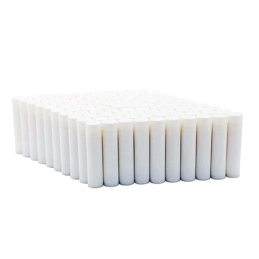 Natural Cherry Lip Balm Bulk, Unlabeled Filled, 100 Pack | Add Your Own Labels-VivaGrace Women