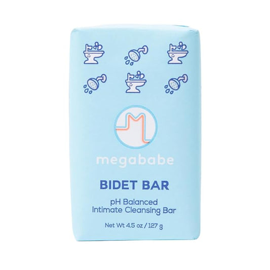 Megababe Bidet Bar | pH Balanced Cleansing Bar for the Entire Intimate Area | 4.5 oz-VivaGrace Women